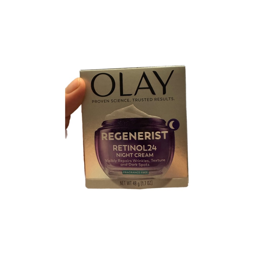 Olay Regenerist Retinol24 Night Cream 1.7oz Purple Fragrance Free New Anti-Aging